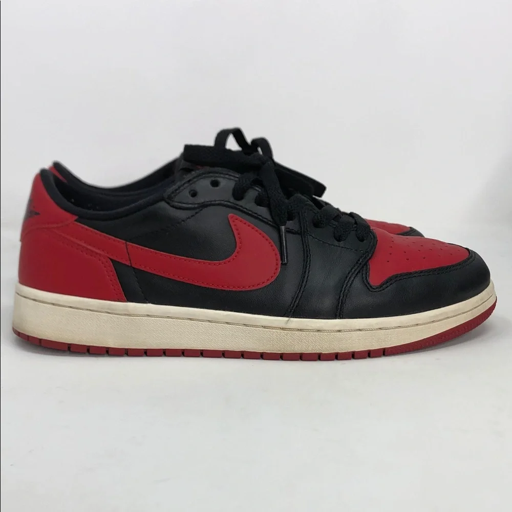 Air Jordan 1 Retro OG Low 2015 Bred 705329-001 Men’s Sneakers - Size 8.5